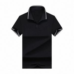 Projektanci męskie polo krótkie rękawy Tshirty Summer New Men Fashion Casual Lapel T-shirt męs