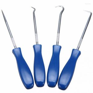 Professional Hand Tool Sets 4pcs Automobile Oil Seal Screwdriver Set Tire Small Stone Remover O-ring Gasket Puller Auto Repair Tools Pull