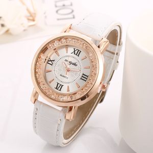 Klasyczny zegarek mody damski zegarek Diamond Quartz Student Watch Watch Mother's Day Walentynki Prezent A-1