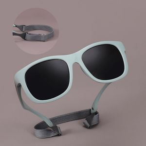 Sunglasses Kids Sunglasses Fashion Vintage Boys Girls Baby Sun Glasses UV400 Eyewear Child Shades Polarized Free Glasses Elastic Band 8306 230530