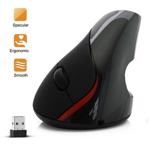 Mouse Mouse verticale wireless Mouse da gioco ergonomico ricaricabile 2.4G Mouse per computer USB Bluetooth 1600 DPI per PC portatile Home Office