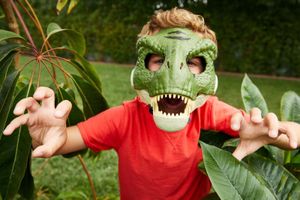 Partymasken, 17 Designs, Jurassic World Dinosaurier-Maske mit beweglichem Kiefer, kreative Halloween-Cosplay-Horror-Raptor-Latex-Deko, 230530