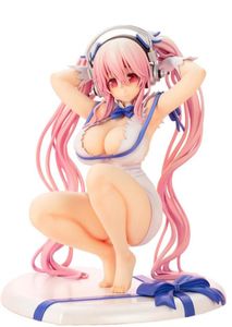 Figuras sexy de anime ¿Está mal intentar recoger chicas en una mazmorra Hestia Super Sonico PVC Figura de acción Chica sexy Modelo de juguete MX201398778