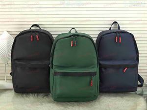 Mochila verde real preta Backpack de grande capacidade com zíper duplo de luxo designer de bolsas de computador kaps macks maconha