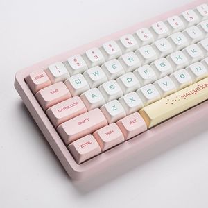 Аксессуары Macaroon краситель Sub ZDA форма шарика PBT KeyCap, аналогичный XDA для MX клавиатуры 104 87 61 Melody 96 KBD75 ID80 GK64 SP84