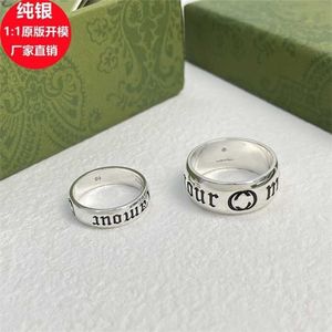 designer jewelry bracelet necklace ring 925 Love width men's women's same couple's ring