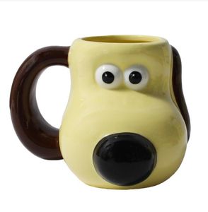 Mugs Style cute dog Coffee Tea Cup Gifts Gadgets Creative three-dimensional large capacity water cup home couple cup cute birthday gift