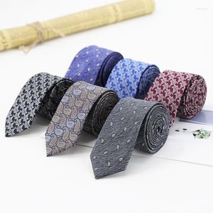 Papillon Cravatta da uomo Classico Anacardi Stampato Collo Business Wedding Skinny Abito formale Cravatta Uomo Sposo Cravatta Accessori