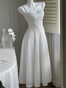 Midi Slim Dress Женщины элегантные лето 2023 г. Новая модная вечерняя дамы Vestidos Vintage Design Design Satничные платья женская одежда