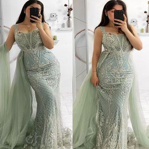 2023年5月aso ebi silver mermaid promドレスレースビーズビーズフォーマルパーティーセカンドレセプションバースデーエンゲージメントガウンドレスローブde soiree zj337