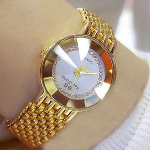 Роскошный бренд 2022 Fashion Quartz Women's Diamond Crystal Watch 2023 G230529