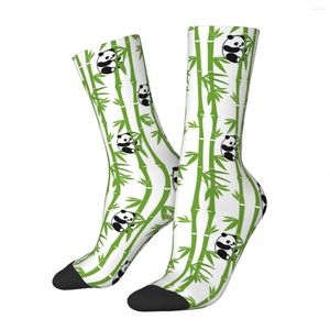 Men's Socks Women Men Cute Baby Panda Bamboo Crew Product Skateboard Super Soft Wonderful Gifts