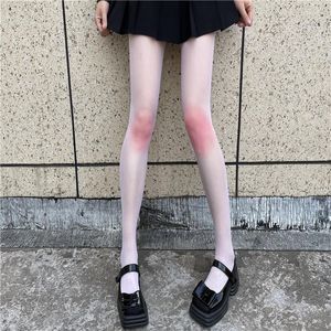 Frauen Socken Mode Sexy Lolita Strumpf Fischnetze Nette Kawaii Transparente Frauen Strumpfhosen Dünne Strumpfhosen Über Knie Lange Dessous