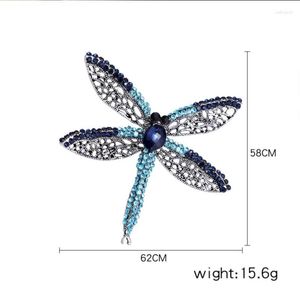 Brooches 2023 Fashion Joker Character Ms Insects Dragonfly Brooch Temperament Shirt Suits A Corsage Pin Buckle Chain Scarves