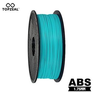 Scanning TOPZEAL Cyan Color HOT 3D Printer 1KG Printing Filament 1.75mm ABS 1 Roll
