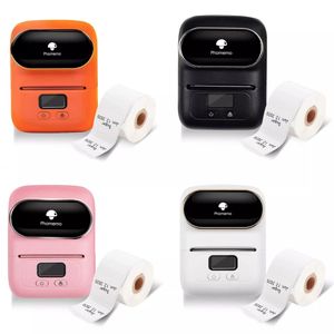 IMPRESSORES PHOMEMO M110 MINI -RAGAGEM TERMAL MINI -RAGAÇÃO POPOMENTO DE POPELA DE POMENTO DE POMENTO DE PERMENTO DE PRINCRIMENTO BT 230DPI ANDROID IOS IMPRESSORA