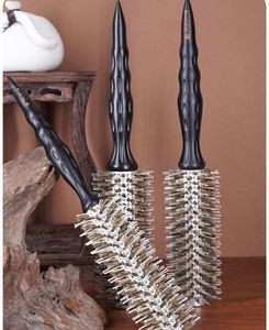 Pęknięcia do włosów rofessional Salon Hair Hair Brush Briste Famle Anti-Static and Heat odporny na ceramiczną powłokę fryzjerską szczotkę do włosów 230529