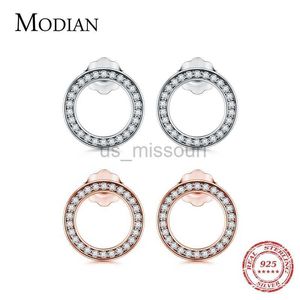 Stud 2021 Moda de alta qualidade 925 Brincos de prata esterlina Brincos de zircão de cristal de luxo para mulheres jóias de casamento de noiva J230529