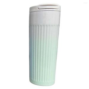 Water Bottles Insulated Mug Food Accessible Cup Thickened Fill Modern Student Coffee Gradient