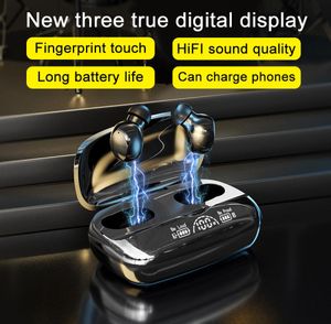 Cell Phone Earphones TWS Headphones Wireless Earphone Bluetooth Headset with Microphone Sport Stereo Earbuds Auto Pairing For Andr6364921