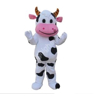 DAIRY COW Mascot Costume customize Cartoon Anime theme character Xmas Outdoor Party Outfit Unisex Party Dress suits