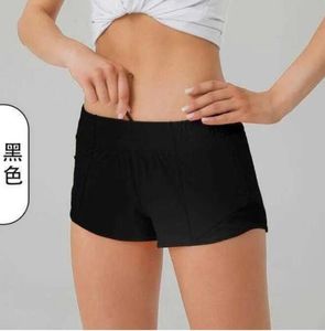 Lulus mulheres verão yoga hotty shorts quentes respirável secagem rápida esportes roupa interior bolso correndo calças de fitness princesa roupas esportivas design clássico 99ess6