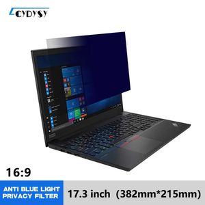 Filtry 17,3 cala LG AntiBlue Light Prywatność Filtr ochronny Antiglare Screen dla 16 9 laptopa 382 mm*215 mm