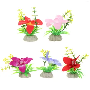 Dekorative Blumen, Sushi-Dekoration, Blumendekorationen, Restaurantteller, Servierornamente, japanische Teller