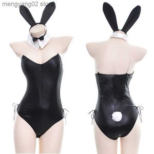 Сексуальная набор милая девушка -кролика аниме косплей Come Lingerie Set Women Sexy Halloween Customes Raleplay Roleplay Bodysuit Finory костюм T230530