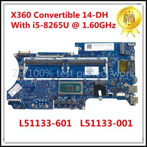 HP Pavilion x360コンバーチブル14DHラップトップマザーボード付きマザーボードSRFFX I58265U L51133601 L51133001 187421 448.0GG02.0011 DDR4