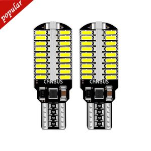 Nova lâmpada de sinal 2x T10 W5W W16W T15 LED SUPER BRILHO W16W LED BULLS 912 921 PARA LIGADA REVERSA Backup de estacionamento Luz de estacionamento 12V Amarelo branco