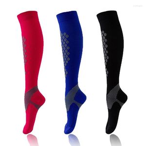 Erkek Çorap Sıkıştırma Çorapları Naylon Hava Kafatası Cadılar Bayramı Spor Varisli Damarları Azalt