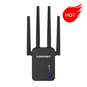 Router Offerta speciale Comfast CFWR754AC 2.4G/5GHz Wifi Amplificatore WiFi Repeater WiFi Booster Wifi Extender 11AC 1200M Wireless Router