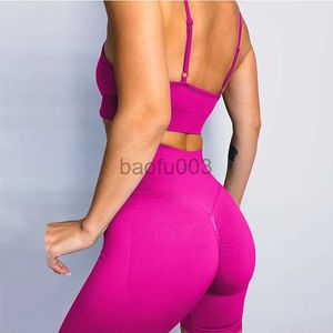 Kvinnors träningsdräkter Sömlösa shorts Set Women Fitness Suit For Sports Set Gym Wear Workout Clothes For Woman Sportswear Sport Outfit Ladies J230525