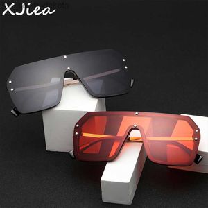 Solglasögon xjiea Rimless Sun Glasses For Women Fashion 2022 Overdimensionerad Square Man Solglasögon Spegel Gradient Luxury Brand Driving Oculos de Sol L230523