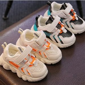 Baby flickor pojkar casual skor sommar spädbarn småbarn skor mesh andningsbara student sneakers