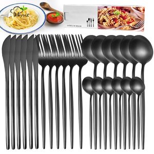 Geschirr-Sets, Geschirr, Gabel, Messer, Set, 4-24-teilig, Besteck-Set, Küchenbesteck, Besteck, Geschirr für Zuhause, Restaurant, Steakmesser, Löffel, 230529