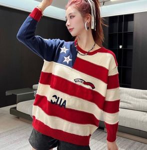 2023SS New Damen Sweaters Women Casual Fashion Designer Sweaters Sticklogo