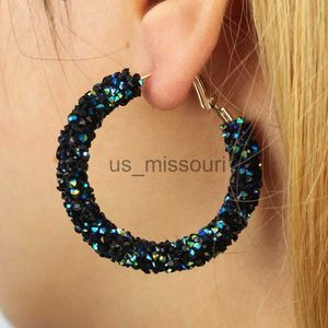 Серьги с новыми модными обручами для женщин с цветом Bling Bling Round Geometric Servings Jewelry для свадебной вечеринки Brincos J230529 J230529