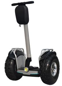 Off Road Silver Tvåhjulig All Terrain Balance Bil Självbalanserande Vuxen elektrisk skoter