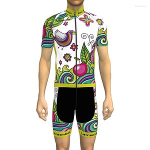 Yarış setleri sptgrvo Lairschdan kadın bisiklet kıyafetleri yaz hızlı kuru kısa kollu bisiklet jersey set bisiklet spor giyim blusa Ciclismo feminina