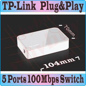 Switches TPlink Plug Play 5 RJ45 Ports Desktop Switch 100 Mbps SOHO Ethernet Switcher LAN HUB Full Half Duplex Exchange Fast Switcher