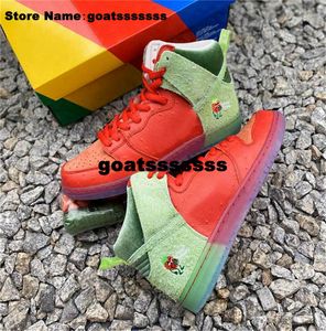 SB Dunks High Mens Maat 14 Casual Sneakers Schoenen Strawberry Cough Eur 48 Us14 CW7093-600 Big Size 13 Us 14 Dunksb Designer Trainers Dames Us13 Us 13 Eur 47 Athletic