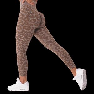 Women's Pants Capris Nvgtn Wildthing Leopard Seamless Leggings Women Soft Workout Tights Fitness Outfits Pants Gym Wear Sports J0529