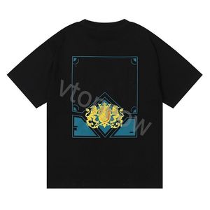 Rhude Tshirt Designer Mens T Shirts Tide Printed Tee Women Rhude Mens T Shirt Round Neck Short Sleeve Tshirt Casual Loose Fashion Rhude Shirt High Street Hip Hop 3700