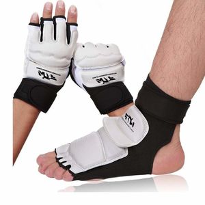 Защитное снаряжение Taekwondo обувь носки для носков взрослые детские профессиональные ручные пальцы защита пальцев боксы каратэ.