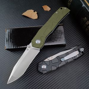D2 Drop Point Blade G10 Hantera ryska Shirogorov Folding Pocket Knife Outdoor Camping EDC Tool Hunting Survival Utility Knife