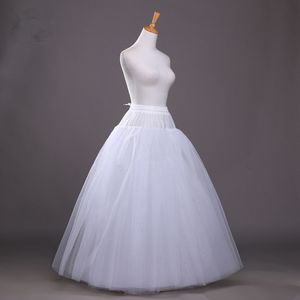 White Bride Skirt Support Wedding Dress Long Boneless Mesh Cloud Pong Skirt Violent Magic Daily Lolita Petticoa tQCG-0027-A