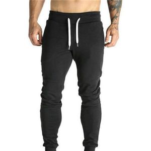 Pants Cotton Men Full Sportswear Pants Casual Elastic Cotton Mens Fitness Workout Pants Skinny Sweatpants Trousers Jogger Pants