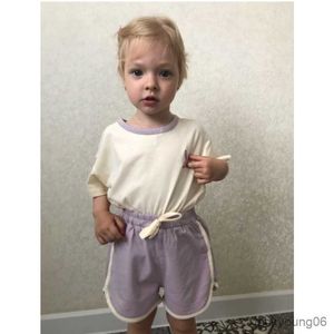 Clothing Sets Baby Embroidery Outfits Boy Bunny Tracksuit Girls Short SleeveandShorts Clothes Summer Fruits Infant Suits